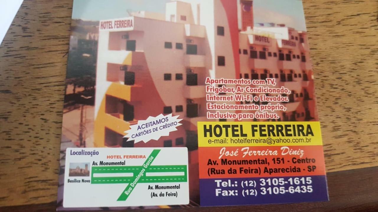 Hotel Ferreira 阿帕雷西达 外观 照片